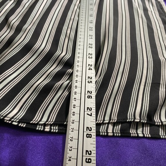 📌 Violet & Claire Carmen Style striped Blouse with wide Short Sleeves - Picture 5 of 10